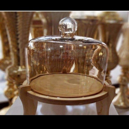 کاپ کیک پایه چوبی